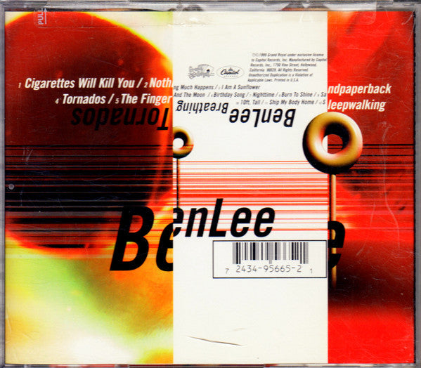 Ben Lee : Breathing Tornados (CD, Album)