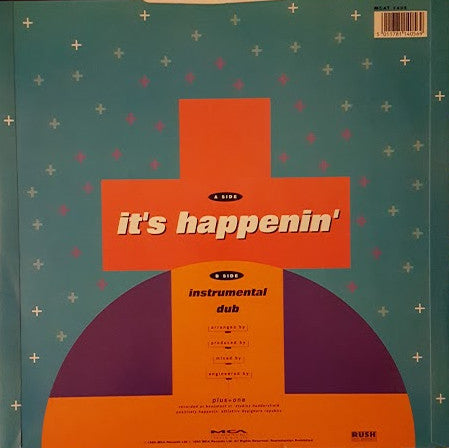 Plus + One featuring Sirron : It's Happenin' (12")