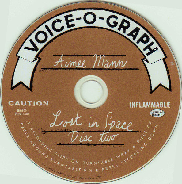 Aimee Mann : Lost In Space (CD, Album + CD, Enh + Ltd)