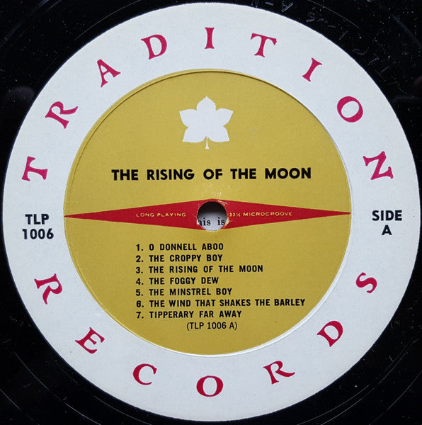 The Clancy Brothers & Tommy Makem : The Rising Of The Moon (Irish Songs Of Rebellion) (LP, Album, Mono, RP)