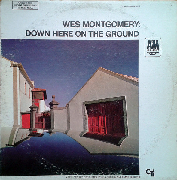 Wes Montgomery : Down Here On The Ground (LP,Album,Stereo)