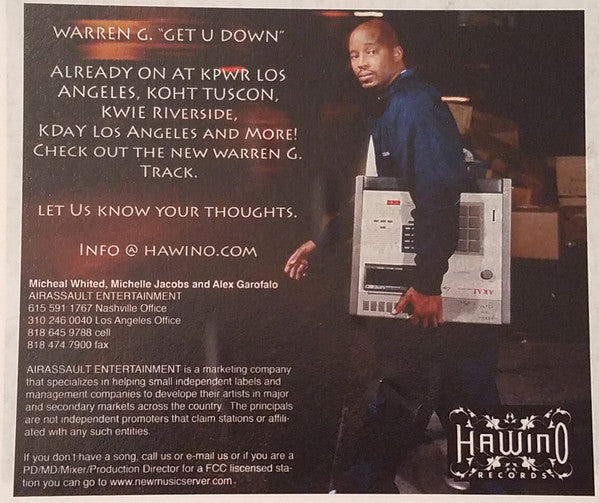 Warren G : Get U Down (12",Single,Test Pressing)
