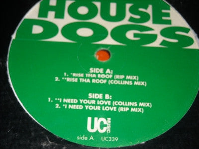 DJ Rip / Joshua Collins : House Dogs (12")