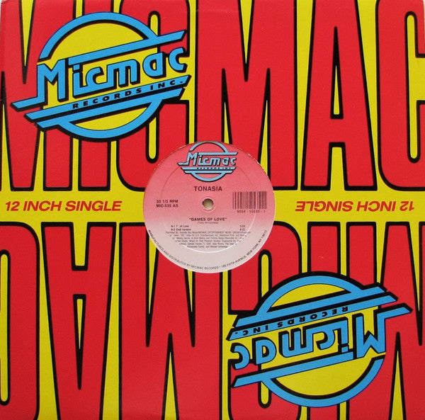 Tonasia : Games Of Love (12", Single)