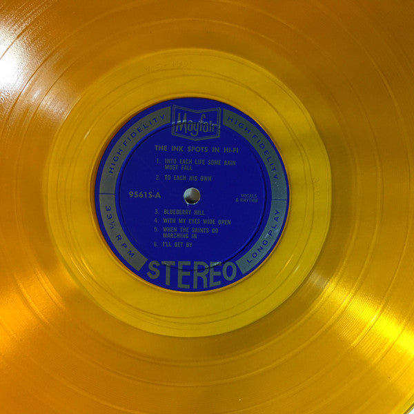 The Ink Spots (2) : The Ink Spots In Hi-Fi (LP, Album, Yel)