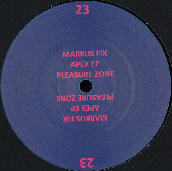 Markus Fix : Apex EP (12", EP)