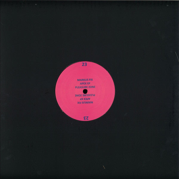 Markus Fix : Apex EP (12", EP)
