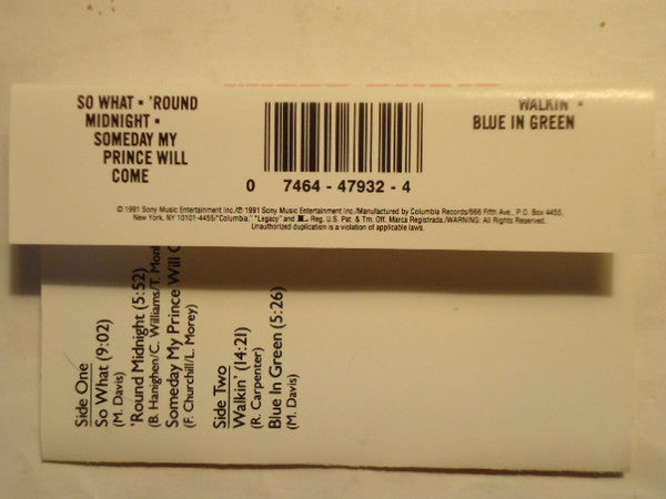 Miles Davis : The Essence Of Miles Davis (Cass, Comp)