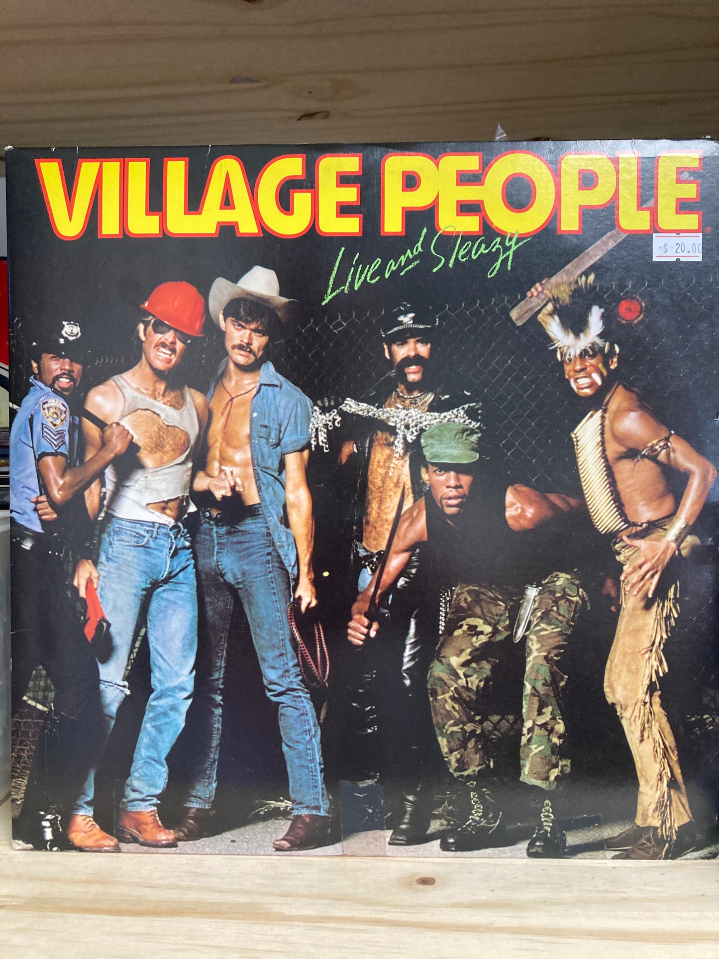 Village People - Live and Sleazy - 2x 12" LP