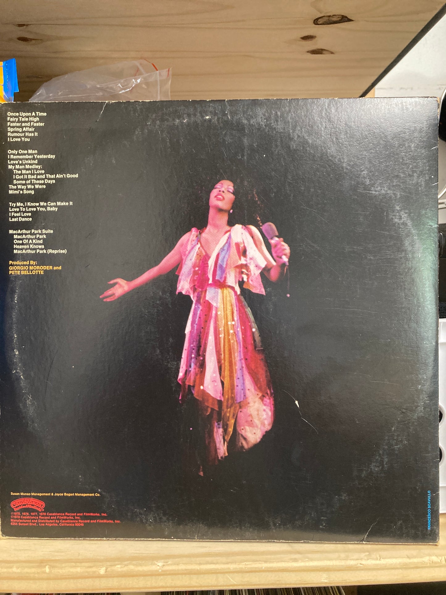 Donna Summer – Live And More - 12" Vinyl (LP)
