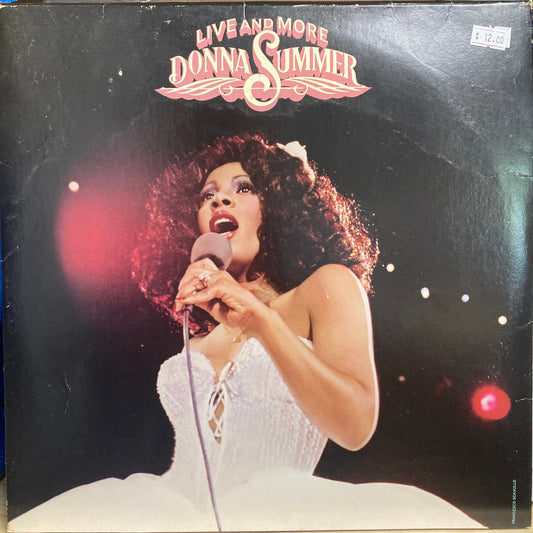 Donna Summer – Live And More - 12" Vinyl (LP)