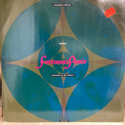 Foremost Poets - Reason To Be Dismal? - Vinyl EP