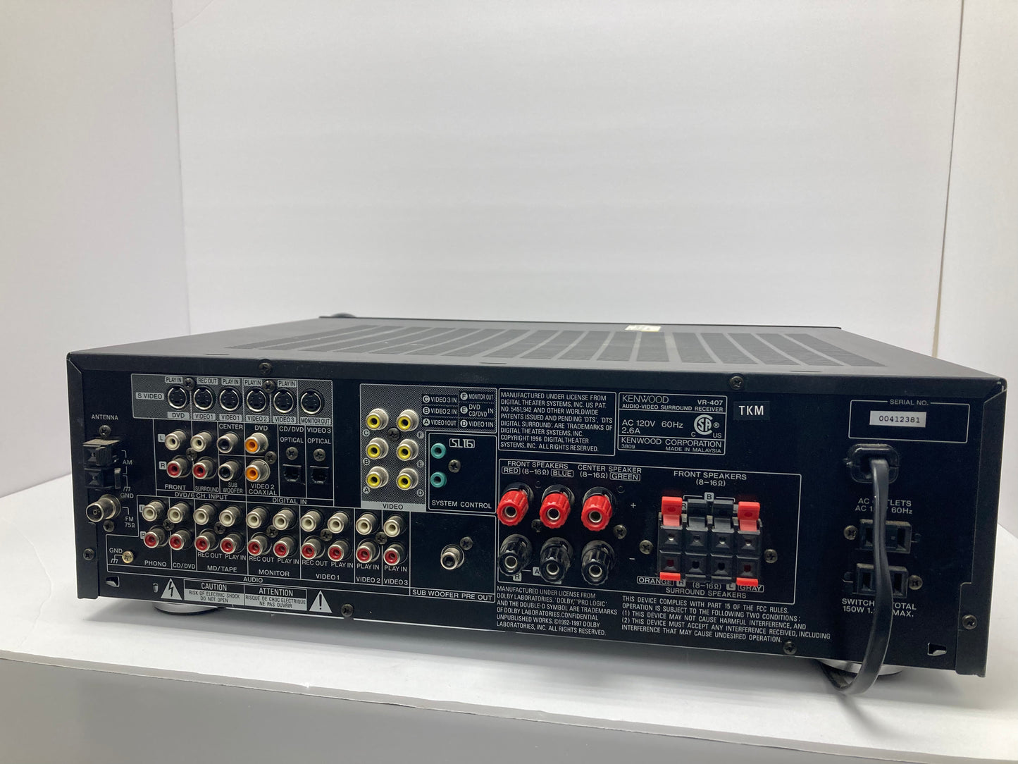 KENWOOD Audio-video surround receiver