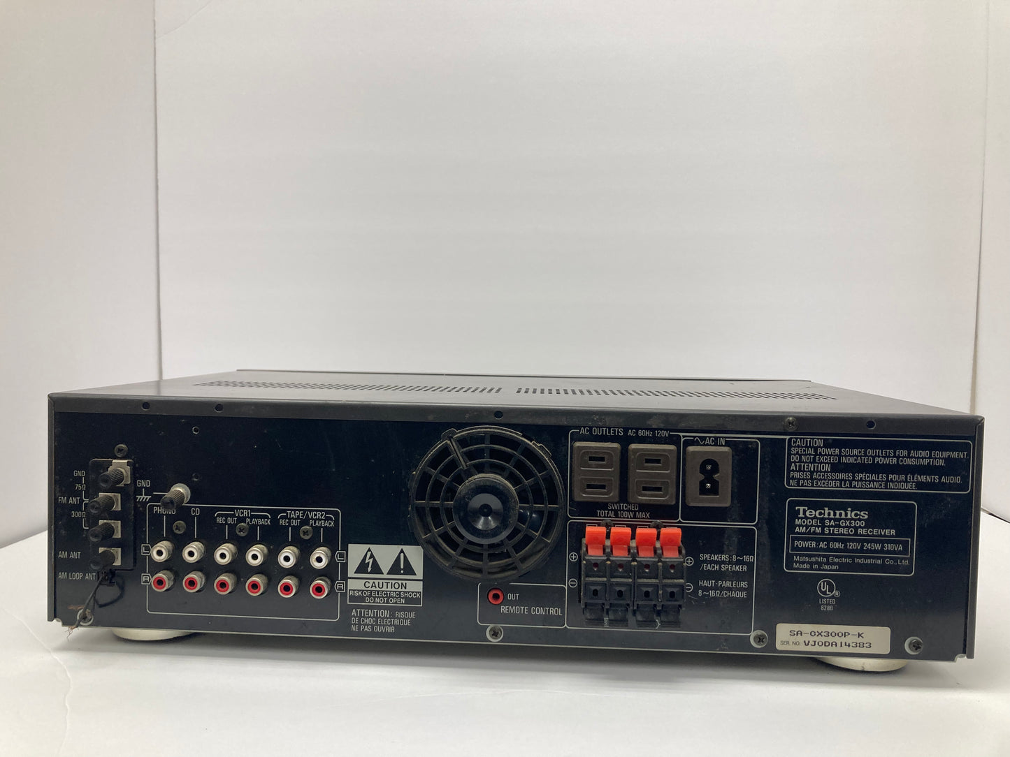 Technics receiver