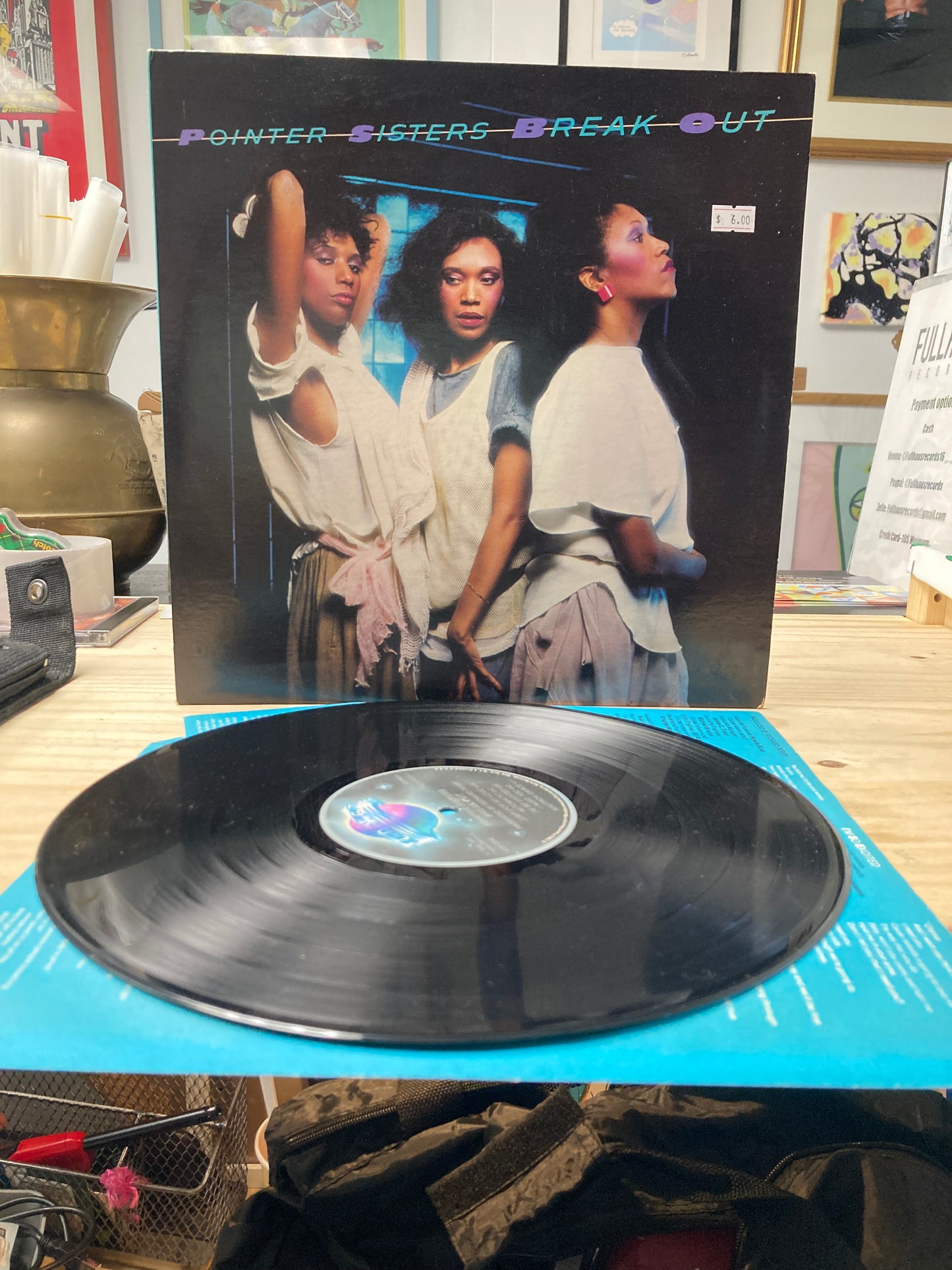 Pointer sisters-break out-Vinyl Lp
