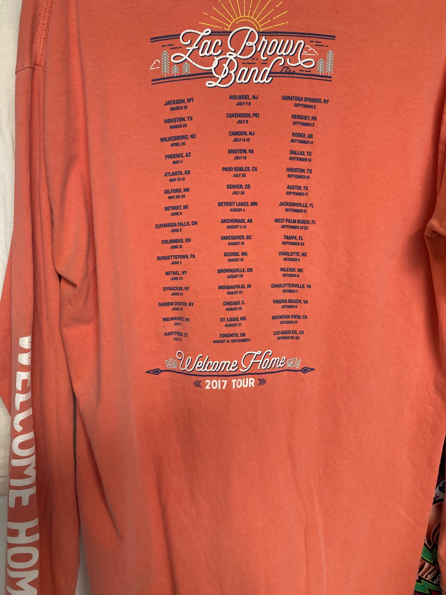 Zac brown band t shirt