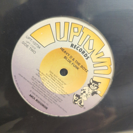 Heavy D & The Boyz - Blue Funk - 12" Vinyl LP