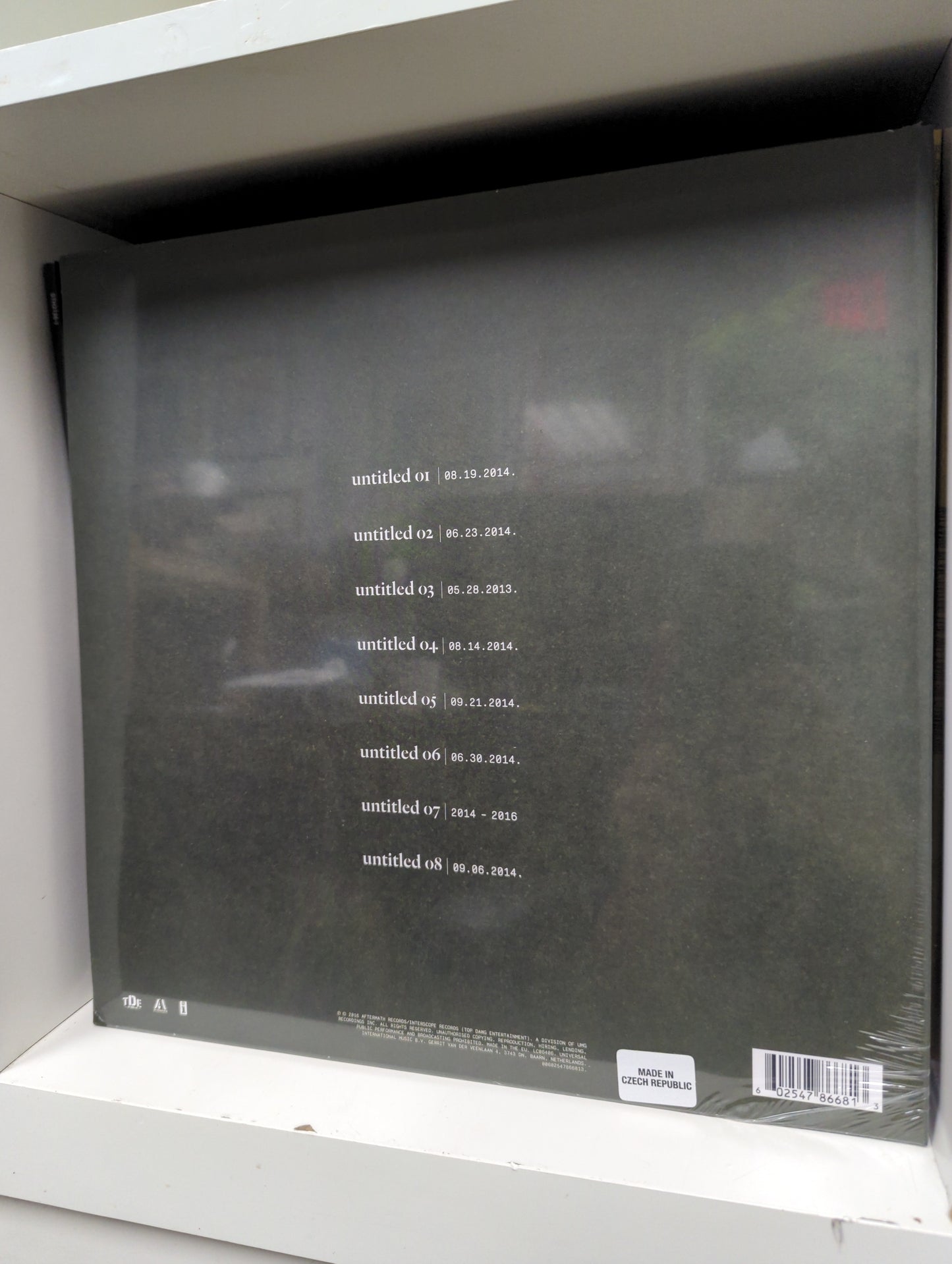 Kendrick Lamar - Untitled Unmastered - Vinyl LP