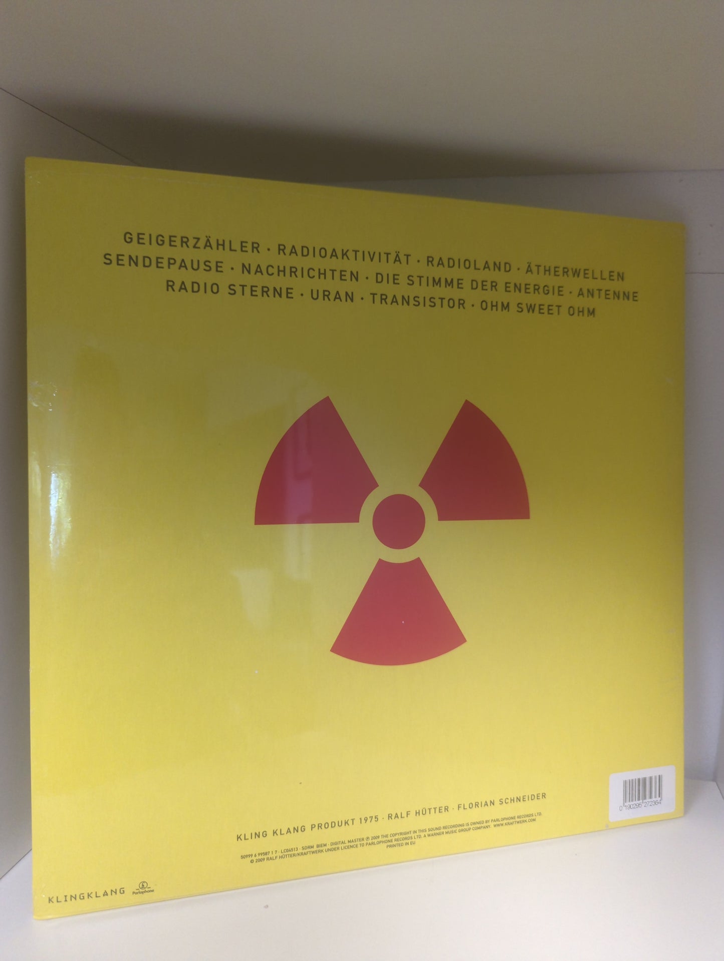 Kraftwerk - Radio- Aktivität - 12" Clear Vinyl LP