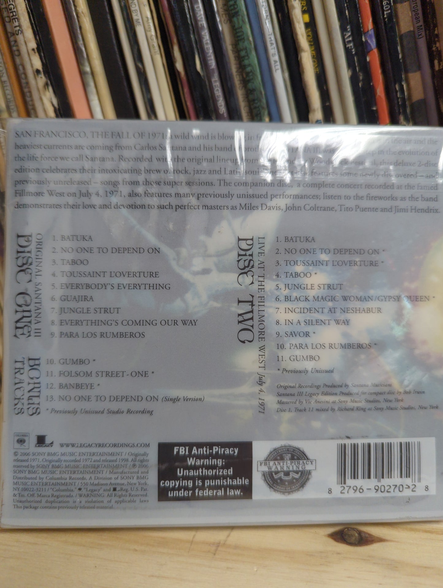 Santana - III (Legacy Edition) 2x CD Remastered