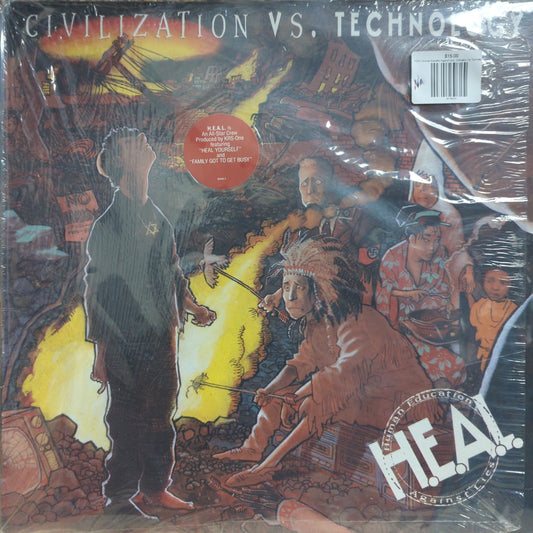 H.E.A.L (Human Education Against Lies) - Civilization Vs. Technology - 12" Vinyl LP