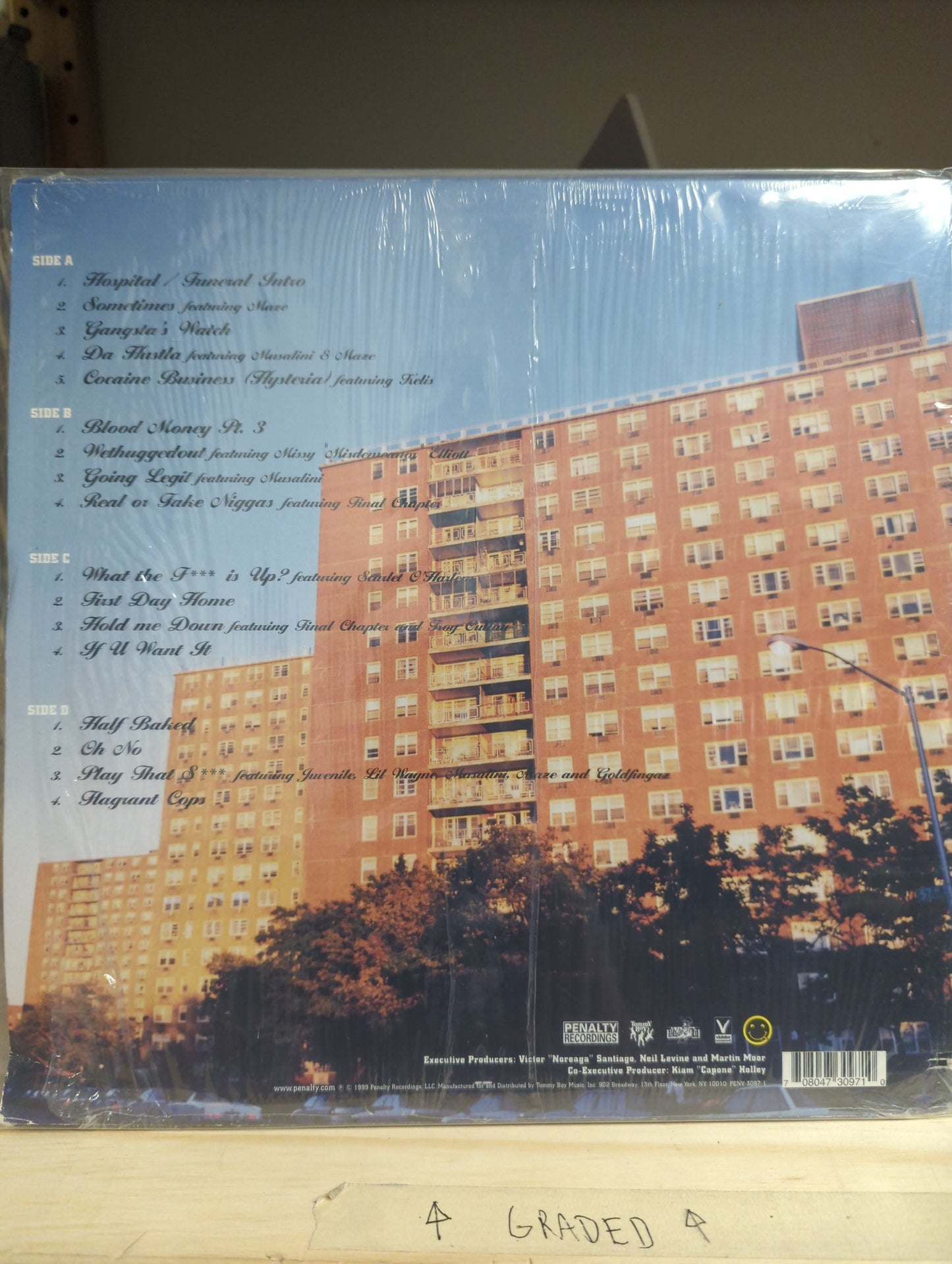 Noreaga - Melvin Flynt - Da Hustler - 2x 12" Vinyl LP