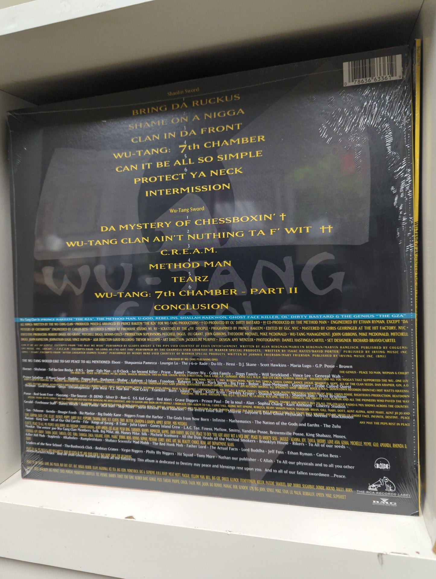 Wu-tang Clan - Enter The Wu-tang : 36 Chambers - Vinyl LP