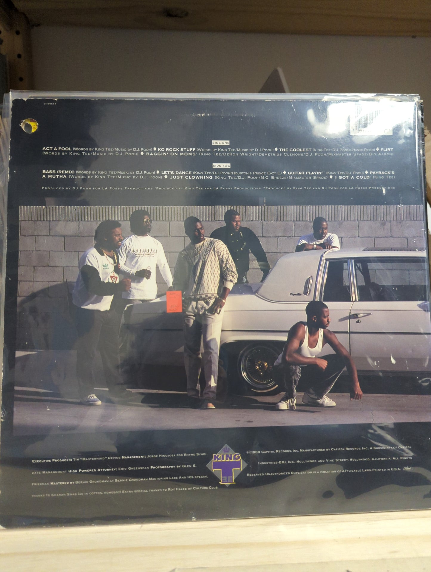 King Tee - Act A Fool - 12" Vinyl LP