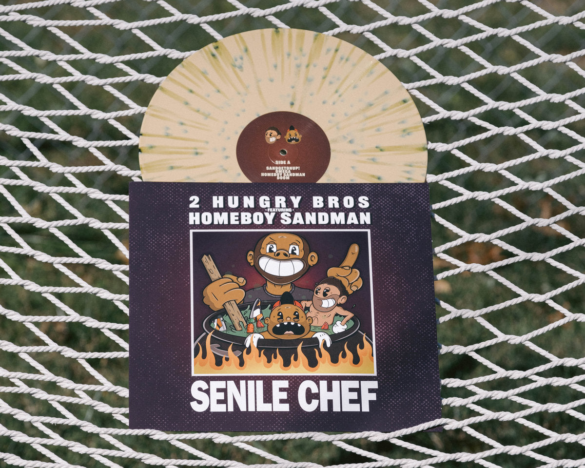 2 Hungry Bros featuring Homeboy Sandman 12" LP