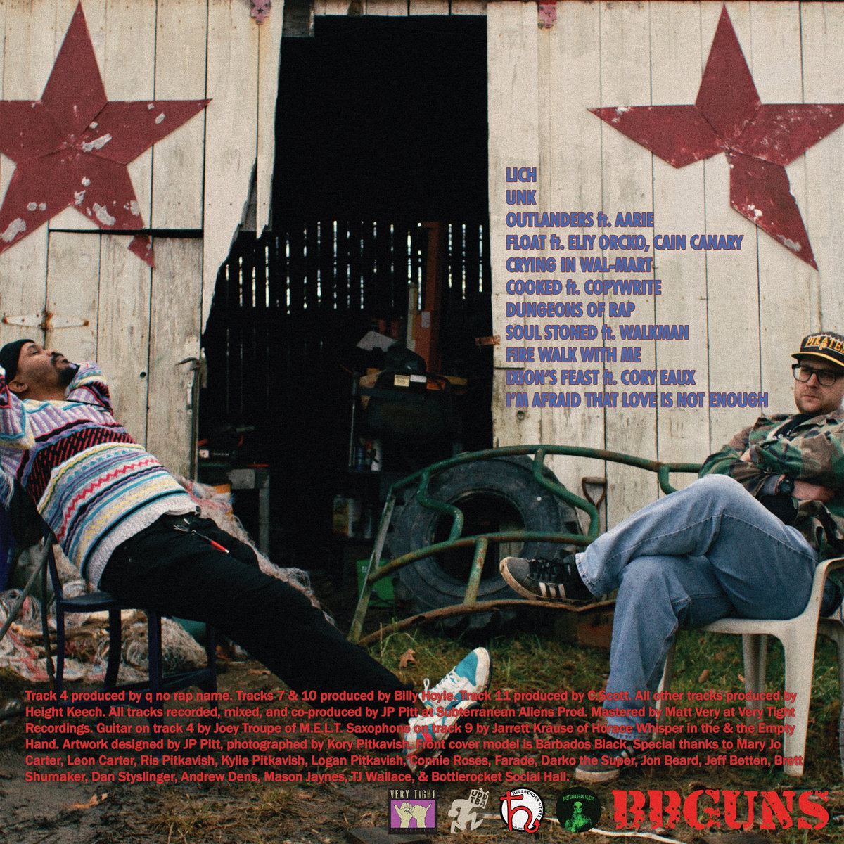 BB Guns - Rustbelt 12" LP