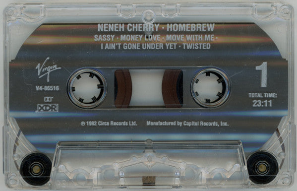 Neneh Cherry : Homebrew (Cass, Album, XDR)