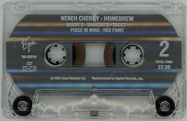 Neneh Cherry : Homebrew (Cass, Album, XDR)