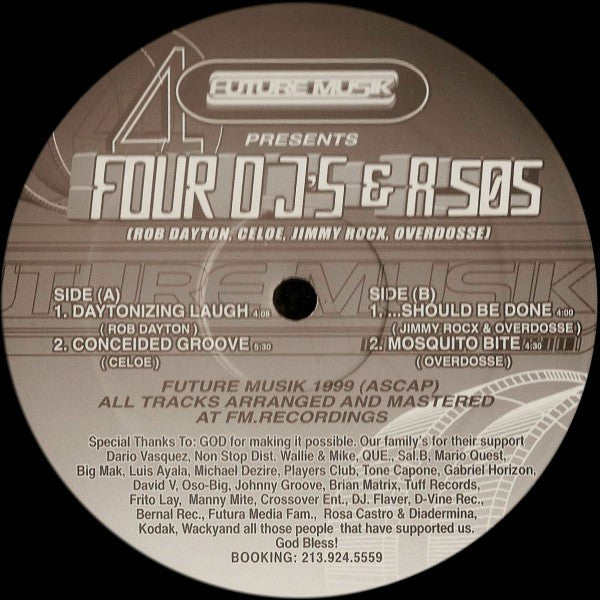 Various : Four DJ's & A 505 (12")