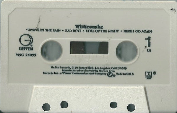 Whitesnake : Whitesnake (Cass, Album, AR)