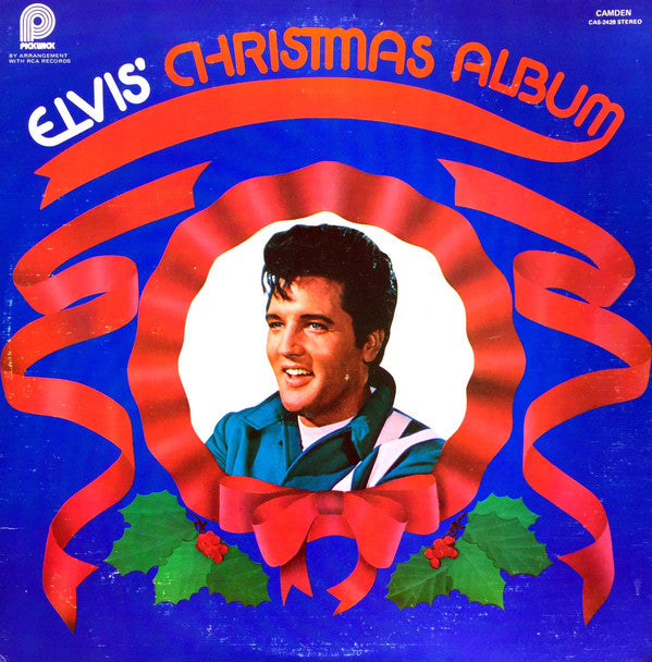 Elvis Presley : Elvis' Christmas Album (LP,Reissue,Mono)