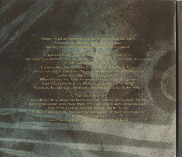 All That Remains : The Order Of Things (CD, Album, Dig)