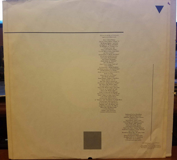 Rickie Lee Jones : Pirates (LP, Album, Win)