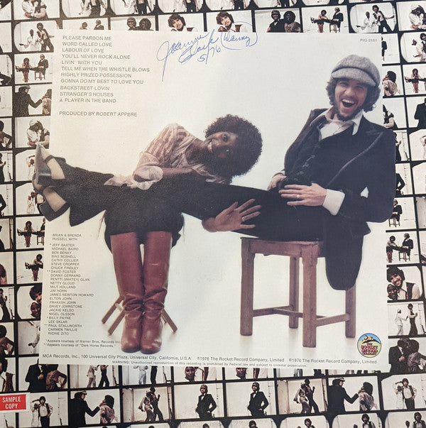Brian And Brenda Russell* : Word Called Love (LP, Album)