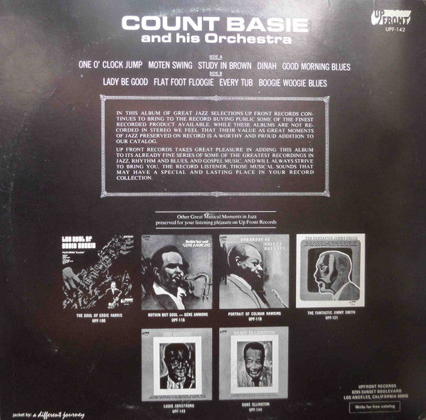 Count Basie And His Orchestra* : Count Basie And His Orchestra (LP, Comp)