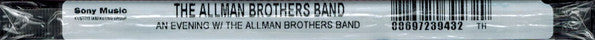 The Allman Brothers Band : An Evening With The Allman Brothers Band - First Set (CD, Album, RE)