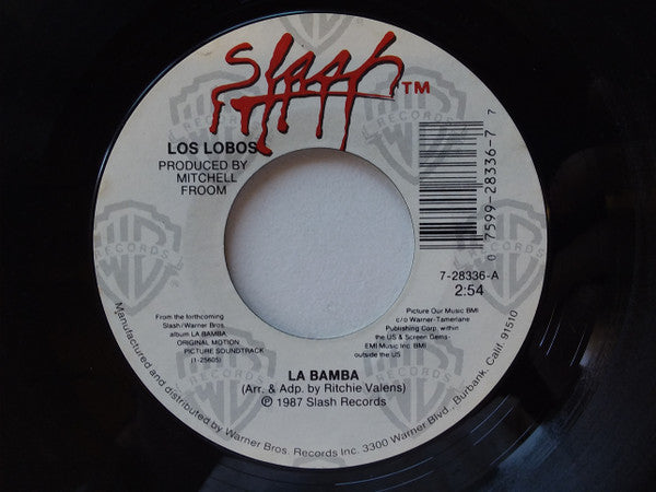 Los Lobos : La Bamba (7", Single, Styrene, All)