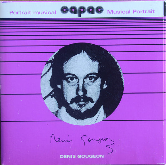 Denis Gougeon : Portrait Musical / Musical Portrait (7", Single, Gat)