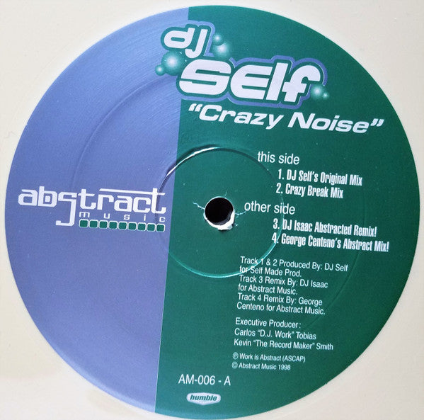 DJ Self : Crazy Noise (12", EP, Cre)