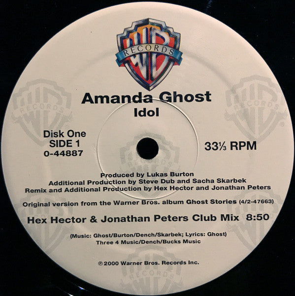 Amanda Ghost : Idol (2x12")