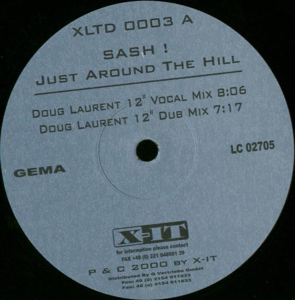 Sash! : Just Around The Hill (Vinyl 1) (12")