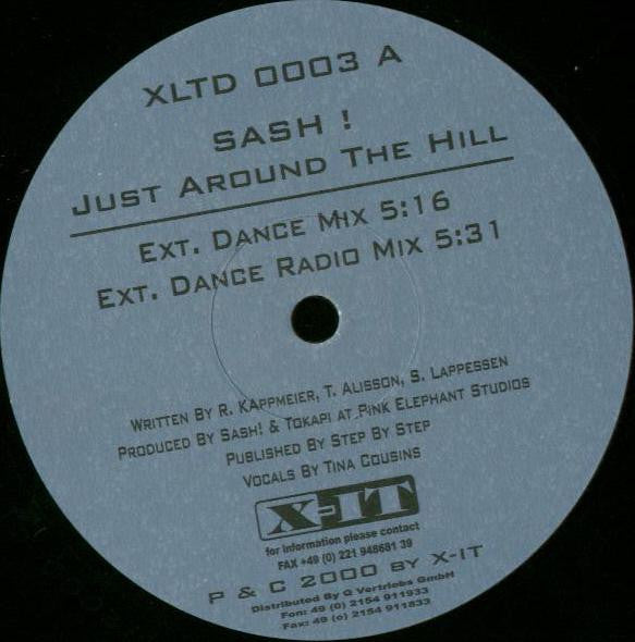 Sash! : Just Around The Hill (Vinyl 1) (12")