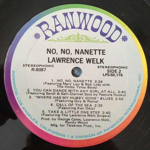 Lawrence Welk : No, No, Nanette (LP, Album)