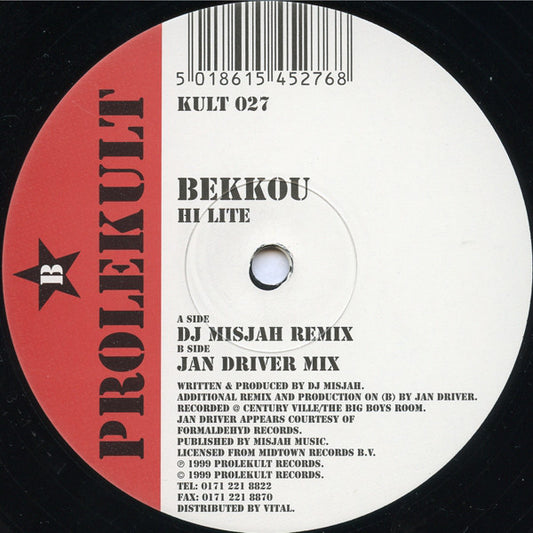 Bekkou : Hi Lite (12")