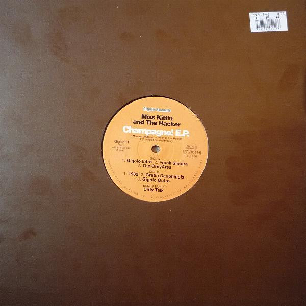 Miss Kittin And The Hacker* : Champagne! E.P. (12", EP)