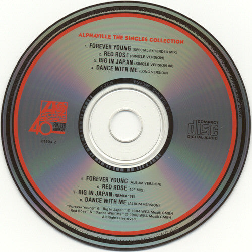 Alphaville : The Singles Collection (CD, Comp)